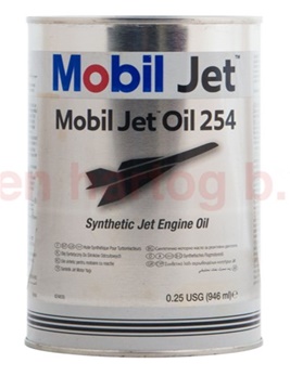 Mobiljet Oil 254 - Blik 0,25 USG (1 liter)